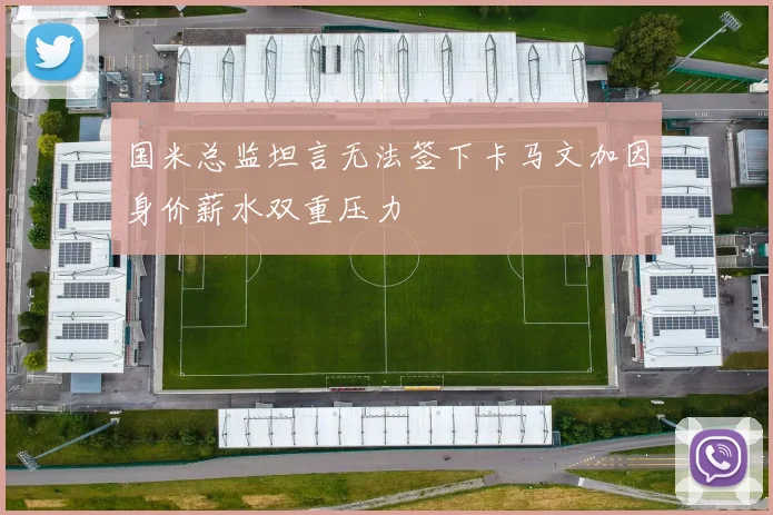 国米总监坦言无法签下卡马文加因身价薪水双重压力